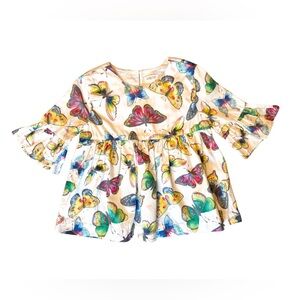Gymboree Kids Butterfly Print Tunic Top